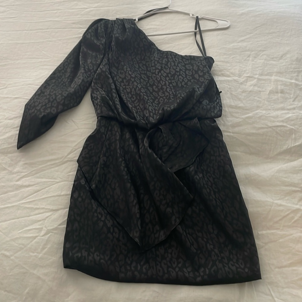 Black One Shoulder Dress